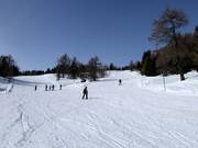 Leichte Piste am Hochsonnlift