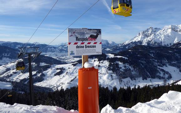 Hochkönig: Umweltfreundlichkeit der Skigebiete – Umweltfreundlichkeit Hochkönig – Maria Alm/Dienten/Mühlbach