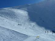 Kreuzung der Pisten Fée 3 und 4