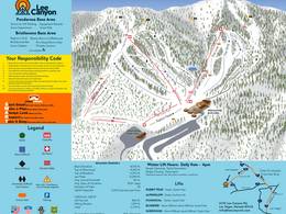 Pistenplan Las Vegas Ski and Snowboard Resort – Lee Canyon