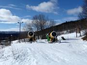 Schneekanonen in Tärnaby