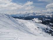 Vom Mont Vores schweift der Blick über den Espace Diamant