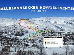 Skigebiet Hallbjønn