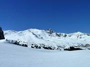 Der obere Teil des Tals von Courchevel