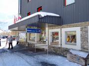 Gepflegter Kassenbereich an der Talstation