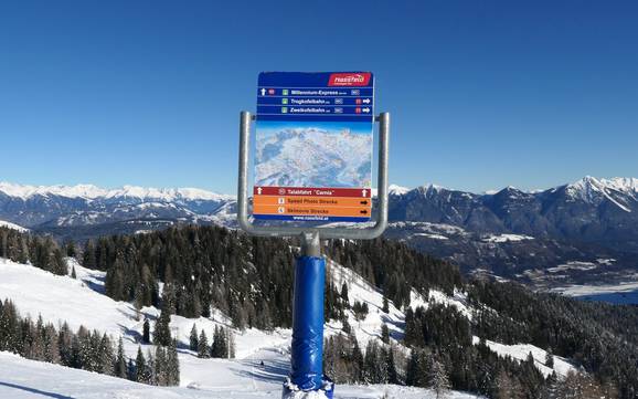 Hermagor: Orientierung in Skigebieten – Orientierung Nassfeld – Hermagor