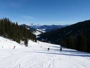 Die blaue Piste am Kings Cab