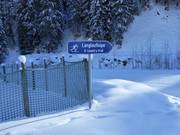 Langlaufloipe im Angertal