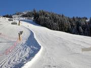 Piste Neuhögen zur Talstation Fleiding