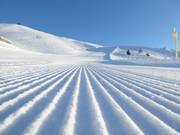 Sehr gute Pistenpräparierung im Skigebiet Espace San Bernardo