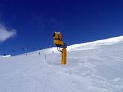 Schneekanone in Laax
