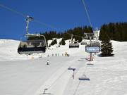 Sunliner 4er - 4er Hochgeschwindigkeits-Sesselbahn (kuppelbar) mit Abdeckhauben und Sitzheizung