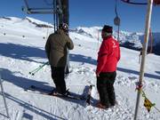 Freundliches und aufmerksames Personal am Schlepplift