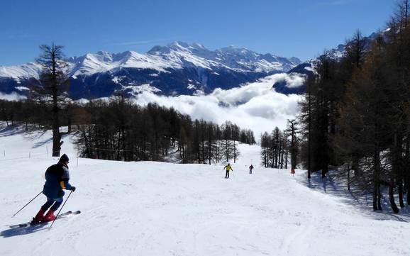 Pistenangebot Visp – Pistenangebot Bürchen/Törbel – Moosalp