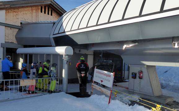 Unterengadin: Freundlichkeit der Skigebiete – Freundlichkeit Scuol – Motta Naluns