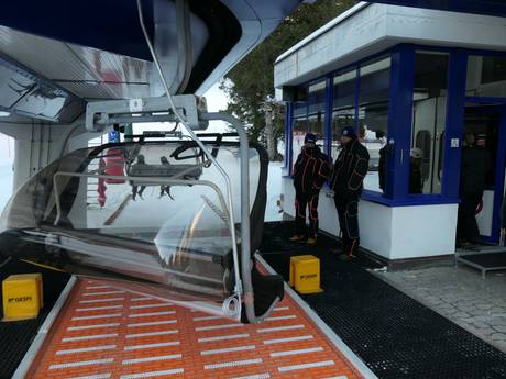 Val di Fassa (Fassatal): Freundlichkeit der Skigebiete – Freundlichkeit Catinaccio/Ciampedie – Vigo di Fassa/Pera di Fassa