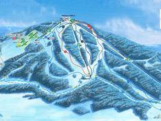 Pistenplan Pleßberg (Plešivec) – Abertamy