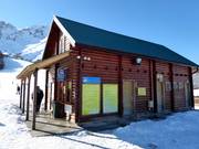 Kassenhäuschen mit Toiletten