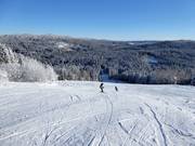 Steilere Abfahrt am Kißlingerlift