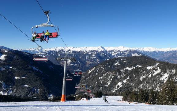 Größter Höhenunterschied am Millstätter See – Skigebiet Goldeck – Spittal an der Drau