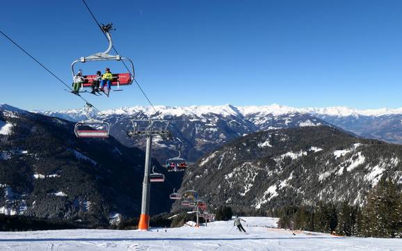 Größter Höhenunterschied im Drautal – Skigebiet Goldeck – Spittal an der Drau