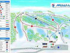 Pistenplan Ostrakina – Mainalon