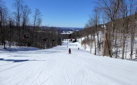 Skigebiete für Anfänger in Estrie – Anfänger Bromont