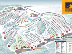 Pistenplan Afton Alps