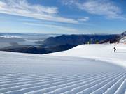 Skigebiet Treble Cone mit Lake Wānaka