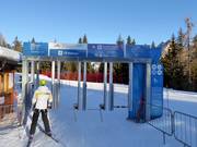 Informationen beim Einstieg an den Liftanlagen