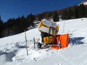 Schneekanone in Anzère