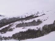 Blick über das Skigebiet Chapelco