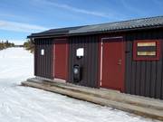 Sanitäre Anlagen mitten im Skigebiet