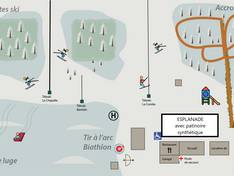 Pistenplan La Combe Saint-Pierre (Charquemont)