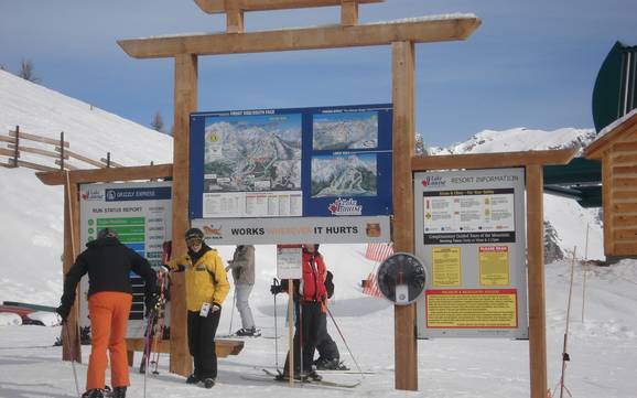 Slate Range: Orientierung in Skigebieten – Orientierung Lake Louise