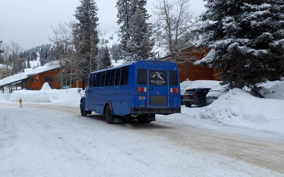 Teton Range: Umweltfreundlichkeit der Skigebiete – Umweltfreundlichkeit Grand Targhee