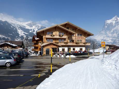 Berner Oberland: Unterkunftsangebot der Skigebiete – Unterkunftsangebot Kleine Scheidegg/Männlichen – Grindelwald/Wengen