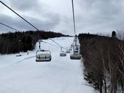 La Tempête Express - 4er Hochgeschwindigkeits-Sesselbahn (kuppelbar) mit Abdeckhauben