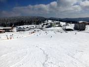 Anfängergelände an den Resiliften