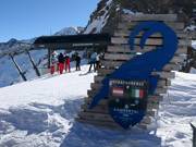 Staatsgrenze Österreich-Italien am Karlesjoch