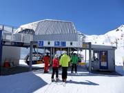 Viderjochbahn I - 6er Hochgeschwindigkeits-Sesselbahn (kuppelbar) mit Abdeckhauben