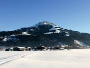 Blick zum Harschbichl am Kitzbüheler Horn