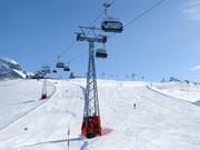 Furgg-Sandiger Boden - 4er Hochgeschwindigkeits-Sesselbahn (kuppelbar) mit Abdeckhauben