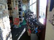 Der Skiverleih des Pendle Ski Club