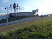 Blick auf die Außenpiste