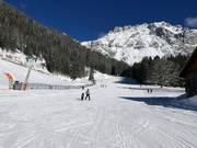 Leichte Piste am Zauberlift