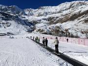 Förderband 1 im Übungsgelände Murmi Snowpark