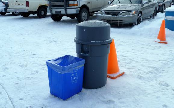 Clark Range: Sauberkeit der Skigebiete – Sauberkeit Castle Mountain
