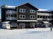 Sehr gepflegtes Erscheinungsbild im Skigebiet Lindvallen/Högfjellet