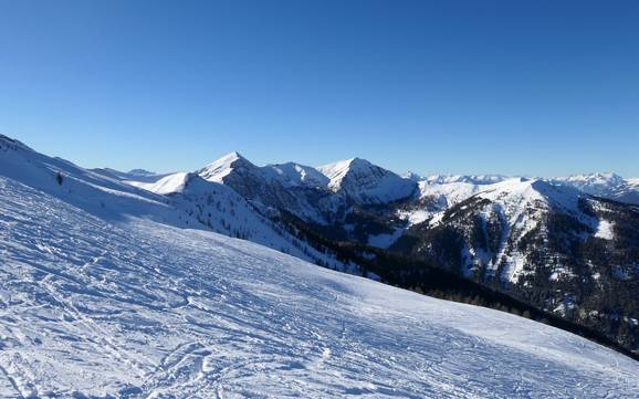Skigebiete für Könner und Freeriding Drautal – Könner, Freerider Goldeck – Spittal an der Drau